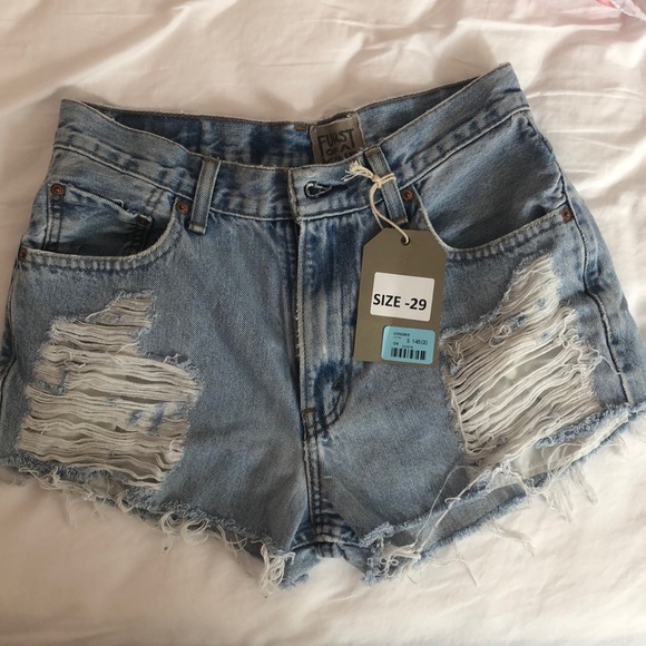LF Pants - LF Denim Shorts